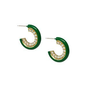 Cloverpost Decade 14K Plated Hoops